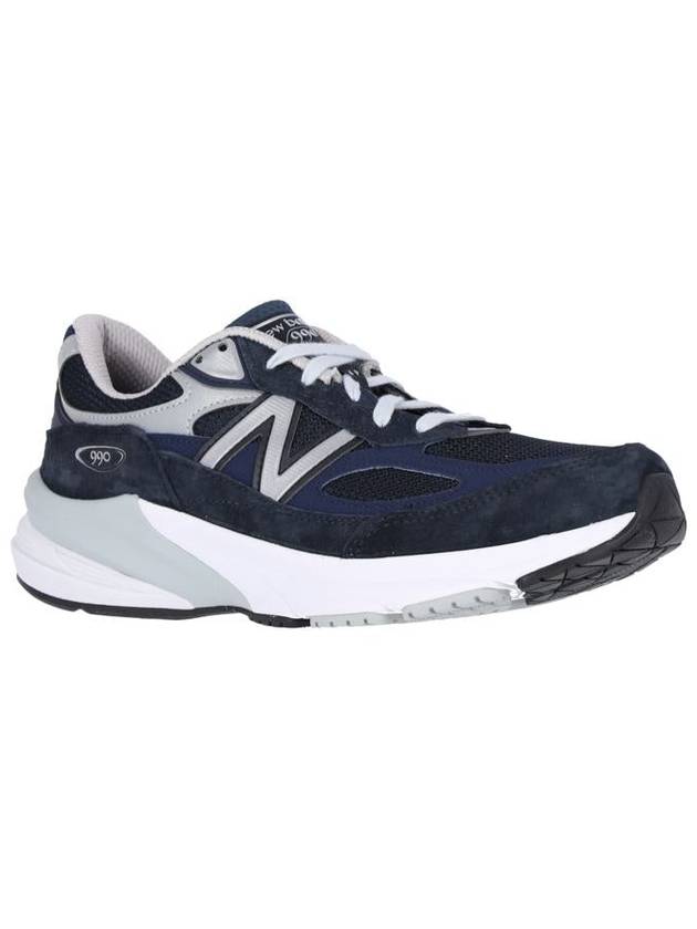 990v6 Low Top Sneakers Navy - NEW BALANCE - BALAAN 3