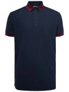 Men s T Shirt Austin Polo Golf Wear Navy - J.LINDEBERG - BALAAN 5