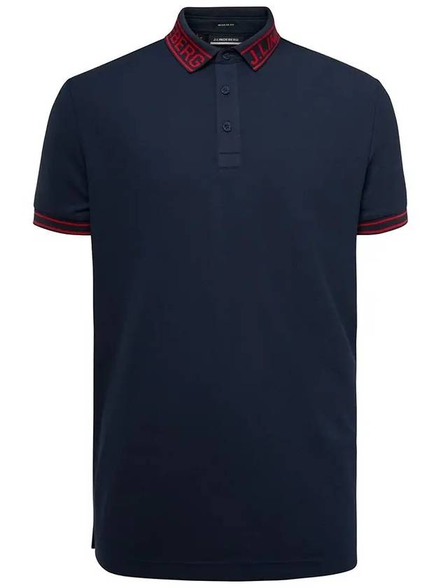 Men s T Shirt Austin Polo Golf Wear Navy - J.LINDEBERG - BALAAN 5