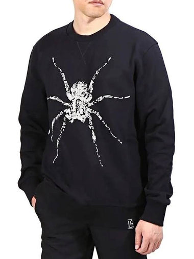 Spangled Spider Sweatshirt black - LANVIN - BALAAN 1