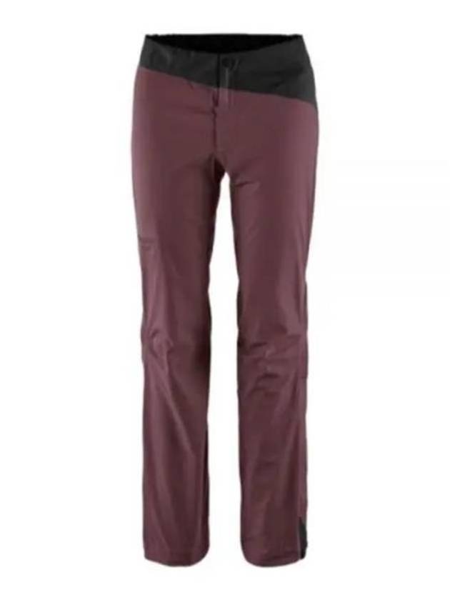 Women's Asynja Track Pants Amaranth Red - KLATTERMUSEN - BALAAN 2