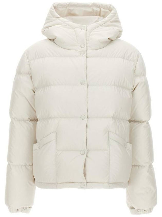 Ebre Ebre logo down padded jacket white - MONCLER - BALAAN 1