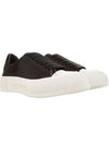 Men's Plimsoll Perforated Deck Low Top Sneakers Black - ALEXANDER MCQUEEN - BALAAN 2