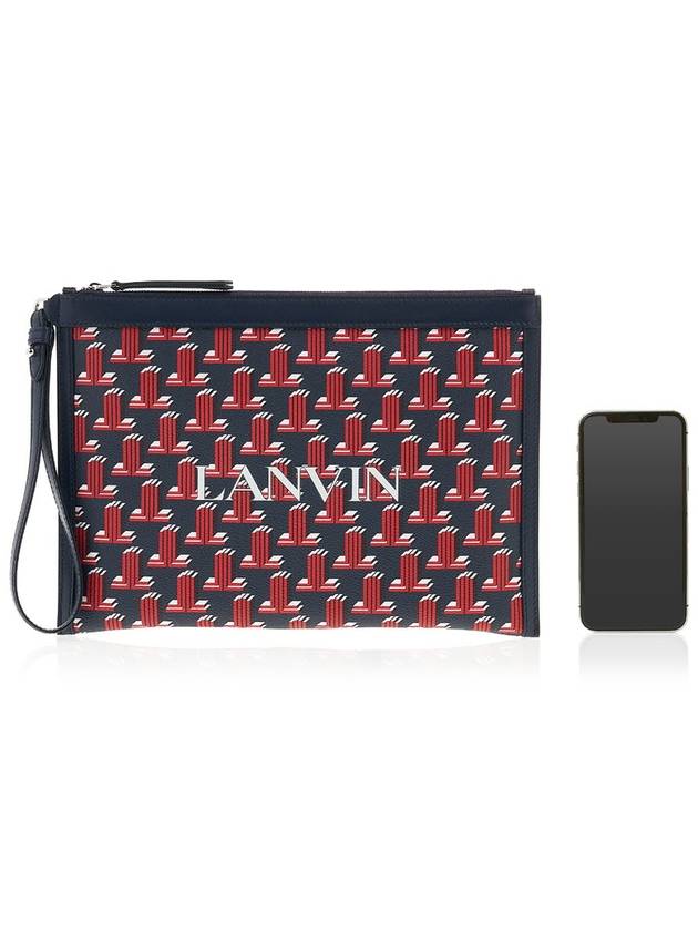 Logo Clutch Bag - LANVIN - BALAAN 7