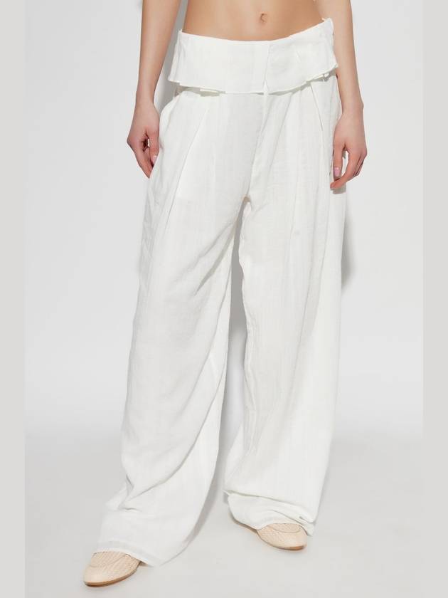 Cult Gaia Trousers Sisley, Women's, White - CULT GAIA - BALAAN 3