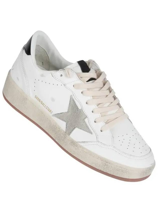 Ball Star Low Top Sneakers White Black - GOLDEN GOOSE - BALAAN 2