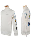 Diag Colored Arrow Long Sleeve T-Shirt White - OFF WHITE - BALAAN 3