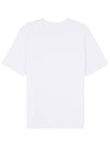 Fox Head Patch Classic Short Sleeve T-Shirt White - MAISON KITSUNE - BALAAN 4