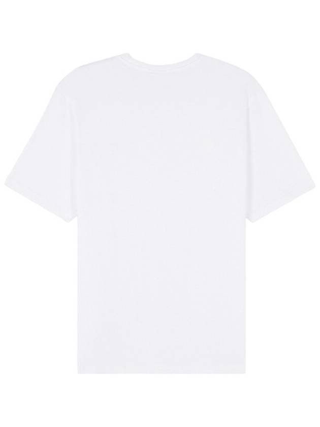 Fox Head Patch Classic Short Sleeve T-Shirt White - MAISON KITSUNE - BALAAN 4