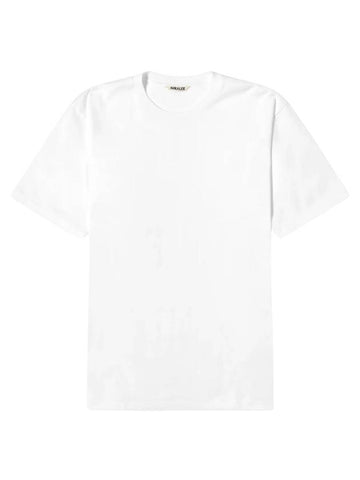 Luster plating short sleeve t shirt white - AURALEE - BALAAN 1