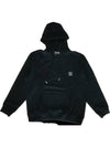 Back Logo Cotton Hoodie Black - WOOYOUNGMI - BALAAN 3