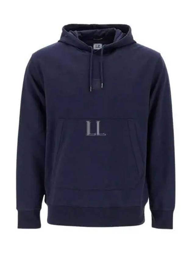 The Metropolis Series Stretch Fleece Hoodie Navy - CP COMPANY - BALAAN 2