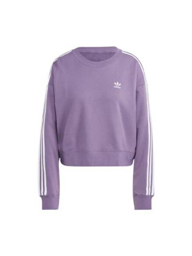 Adicolor Classic Loose Sweatshirt Purple - ADIDAS - BALAAN 2