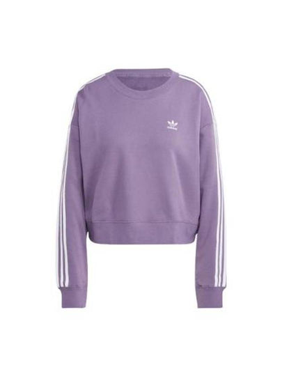 Adicolor Classic Loose Sweatshirt Purple - ADIDAS - BALAAN 2