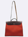 FABRIC 2 WAY BAG - HERMES - BALAAN 3