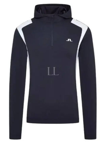 Lukas quarter zip hood GMJS10949 6855 men s up - J.LINDEBERG - BALAAN 1