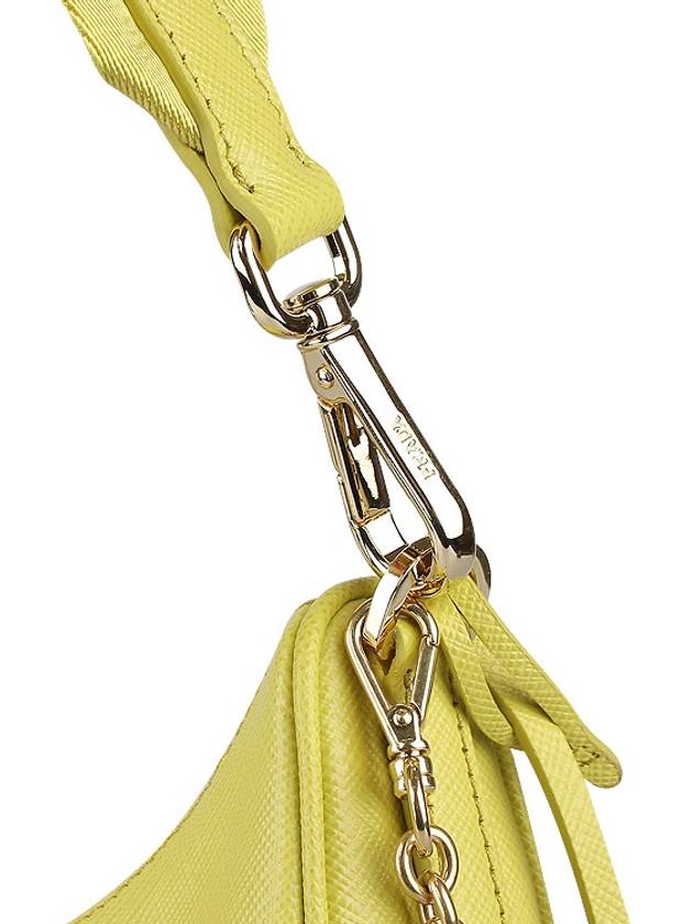 Re-Edition 2005 Saffiano Leather Shoulder Bag Yellow - PRADA - BALAAN 11