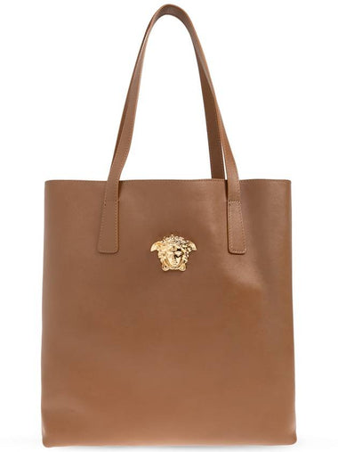 Versace La Medusa Shopper Bag, Men's, Brown - VERSACE - BALAAN 1