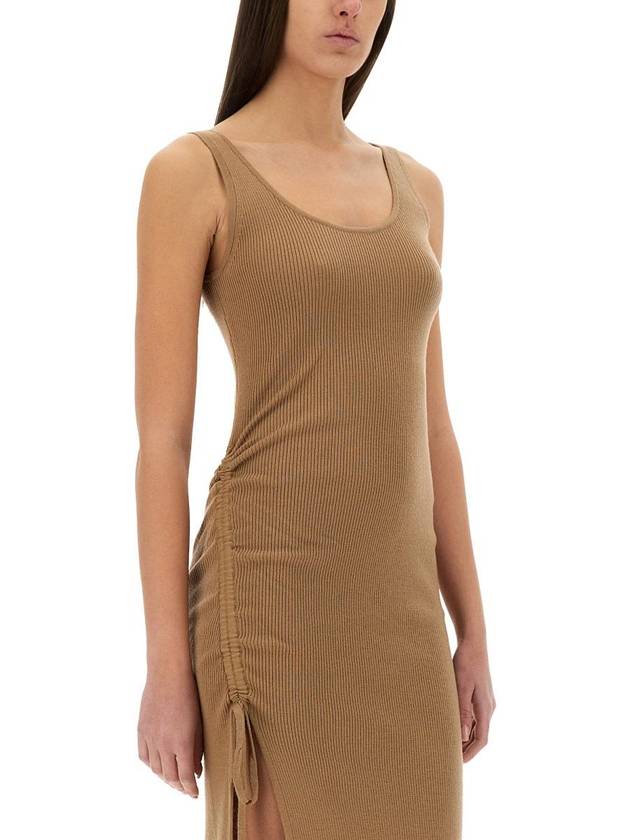 Michael Kors Stretch Wool Blend Camisole Dress - MICHAEL KORS - BALAAN 4