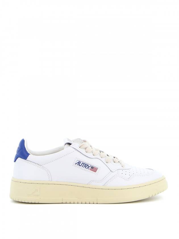 Men's Medalist Leather Low Top Sneakers White - AUTRY - BALAAN 1