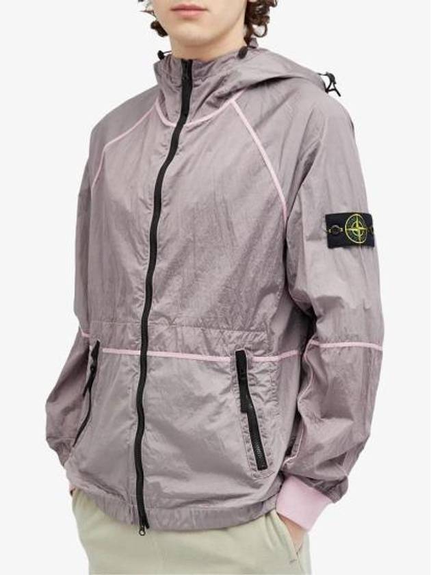 Nylon Metal Watro-TC Hooded Jacket Pink - STONE ISLAND - BALAAN 3