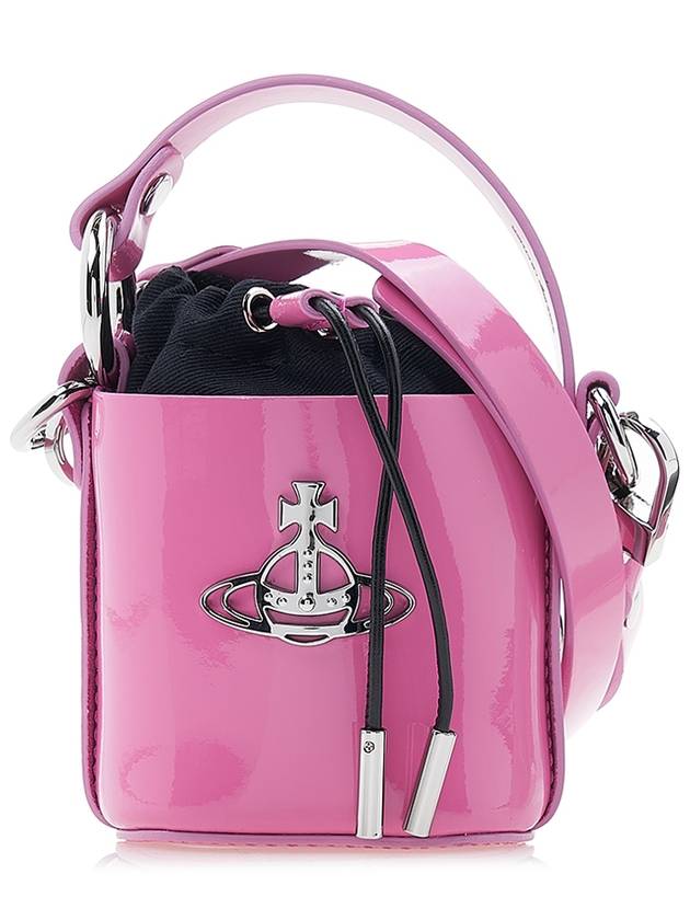 Daisy High Shine Mini Bucket Bag Pink - VIVIENNE WESTWOOD - BALAAN 1