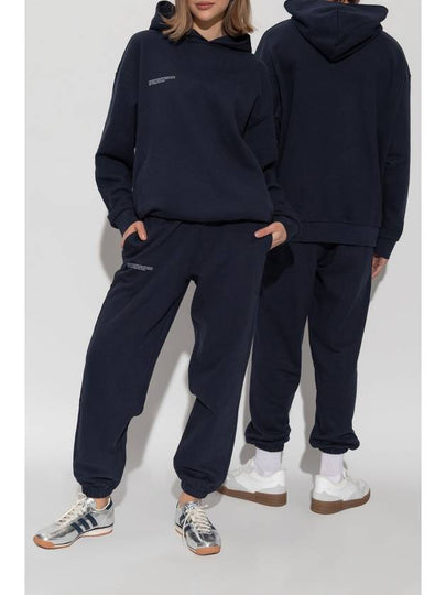 Pangaia Sweatpants With Logo, Unisex, Navy Blue - PANGAIA - BALAAN 2