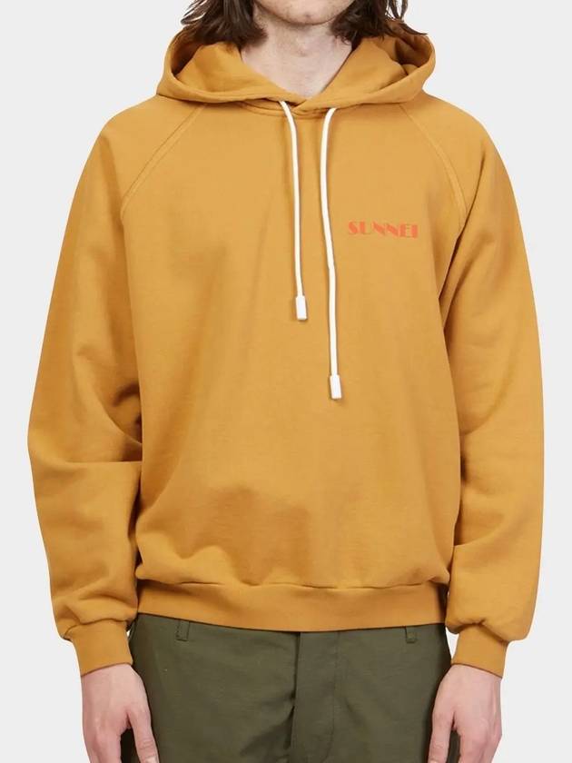 Hood Unisex Mini Logo Hoodie Caramel SNF1XF01AP - SUNNEI - BALAAN 1