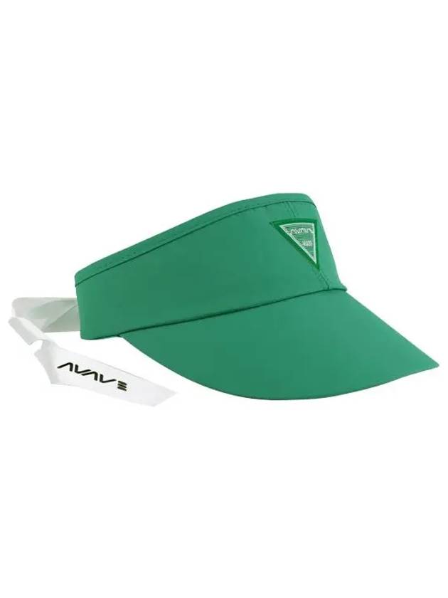 Golf Tennis Triangle Logo Sun Cap Visor Green - AVAVE - BALAAN 1