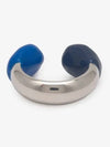 Double rubber rise ring silver boutique blue dark CACCWJEW032MET0077576 - SUNNEI - BALAAN 1