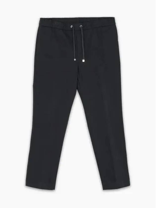 Waist String Track Pants Black - MONCLER - BALAAN 2