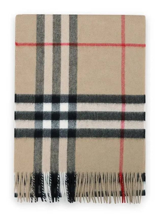 Vintage Check Cashmere Muffler Beige - BURBERRY - BALAAN 2