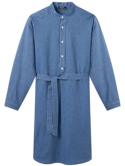 Olivia Midi Dress Blue - A.P.C. - BALAAN 2