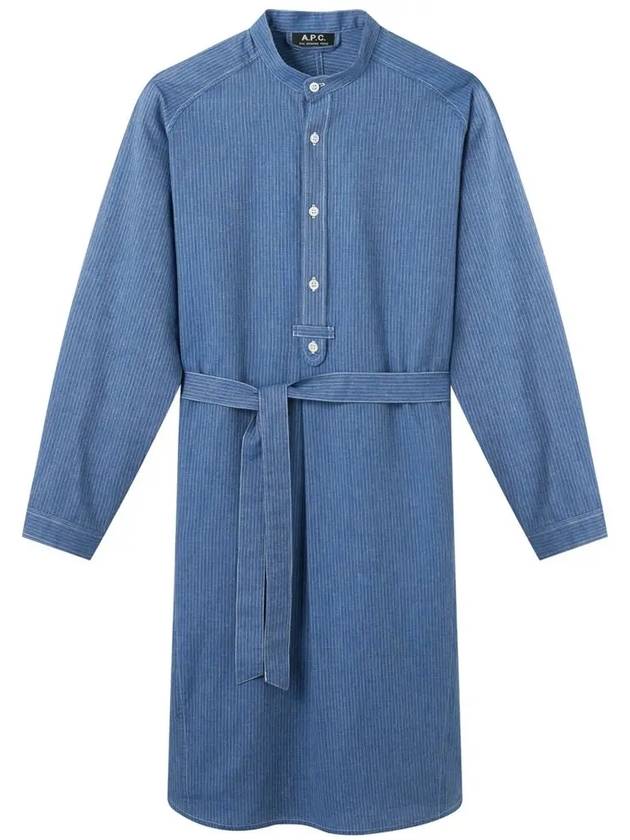 Olivia Midi Dress Blue - A.P.C. - BALAAN 2