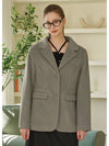 Groovy tailored wool half coat - MICANE - BALAAN 3