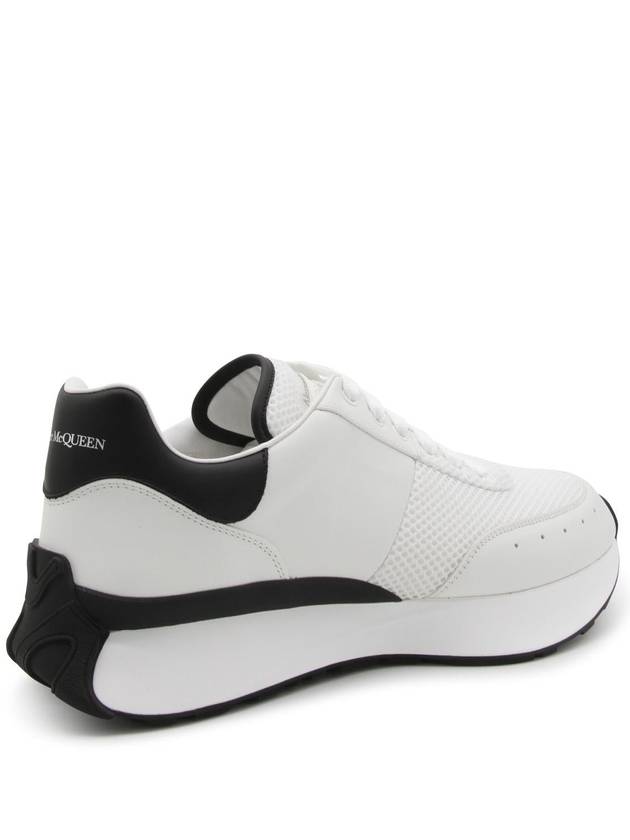 24FW Sneakers 796138 WIDNQ 9089 WHITE BLACK - ALEXANDER MCQUEEN - BALAAN 6