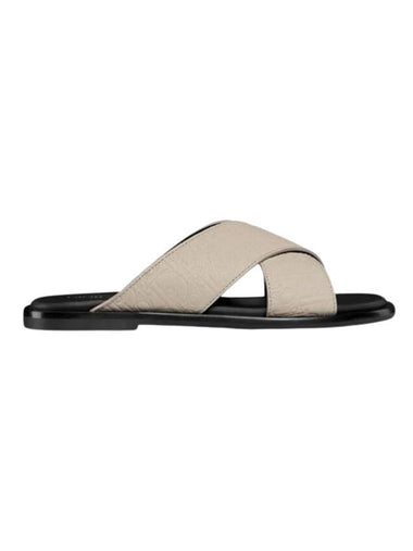 Alias ​​Grained Leather Sandals Beige - DIOR - BALAAN 1