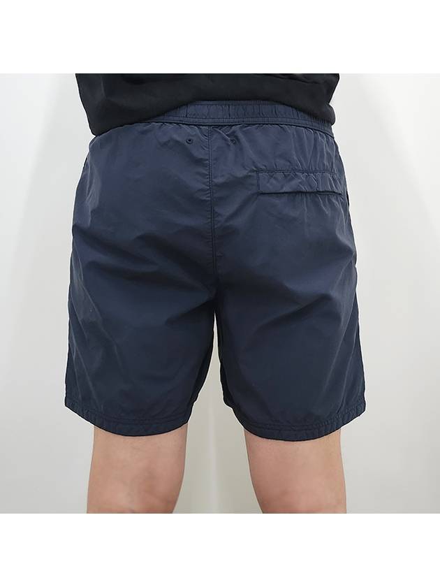 Striped One Print Swim Shorts Navy - STONE ISLAND - BALAAN 5