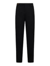 Pleated Detail Chino Straight Pants Black - BRUNELLO CUCINELLI - BALAAN 2