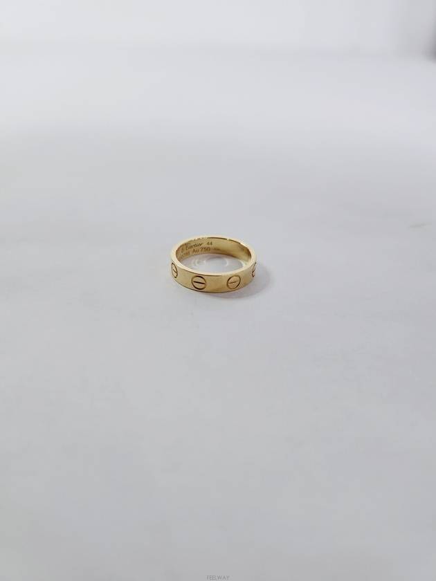 Used luxury goods DHLUX Love ring yellow gold 18K mini No 44 - CARTIER - BALAAN 4