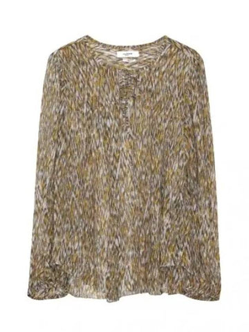 Daytona print blouse shirt - ISABEL MARANT - BALAAN 1