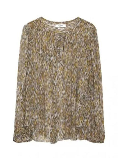 Daytona Print Blouse Women Shirt - ISABEL MARANT - BALAAN 1