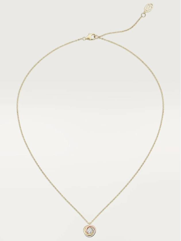 Trinity Necklace Diamond Setting Necklace Women - CARTIER - BALAAN 2