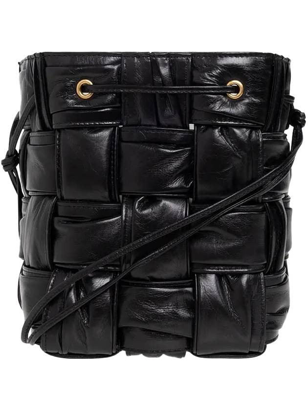 bucket bag black - BOTTEGA VENETA - BALAAN.