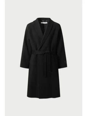 SHAWL collar belted coat BLACK - IRO - BALAAN 1