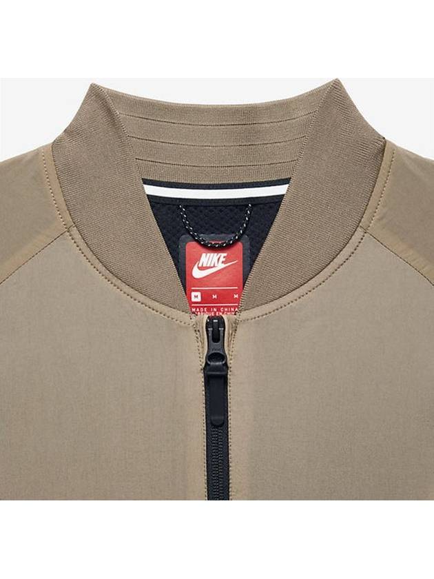 01832190235Tech Pack Hyper Mesh Varsity JacketGold Beige - NIKE - BALAAN 8