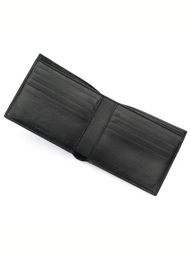 Cash Square Folded Wallet Black - BALENCIAGA - BALAAN 5