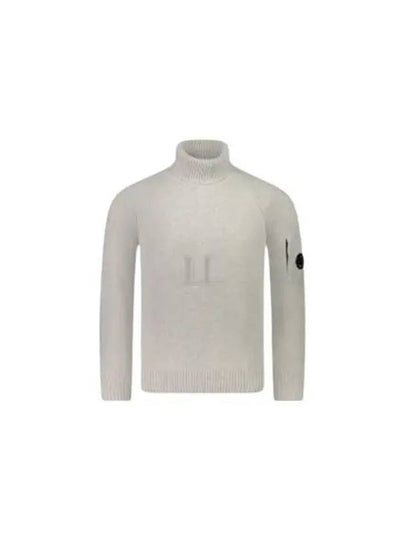 Lambswool GRS Knit Turtleneck Grey - CP COMPANY - BALAAN 2