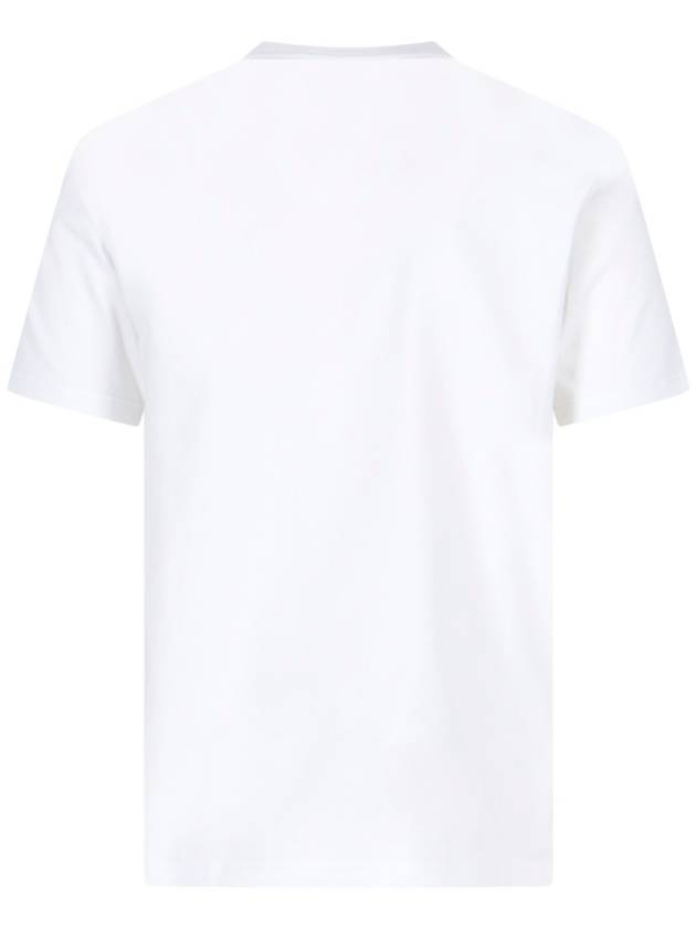 short sleeve t-shirt 759442 QTAAW 0963 WHITE INDIGO - ALEXANDER MCQUEEN - BALAAN 3