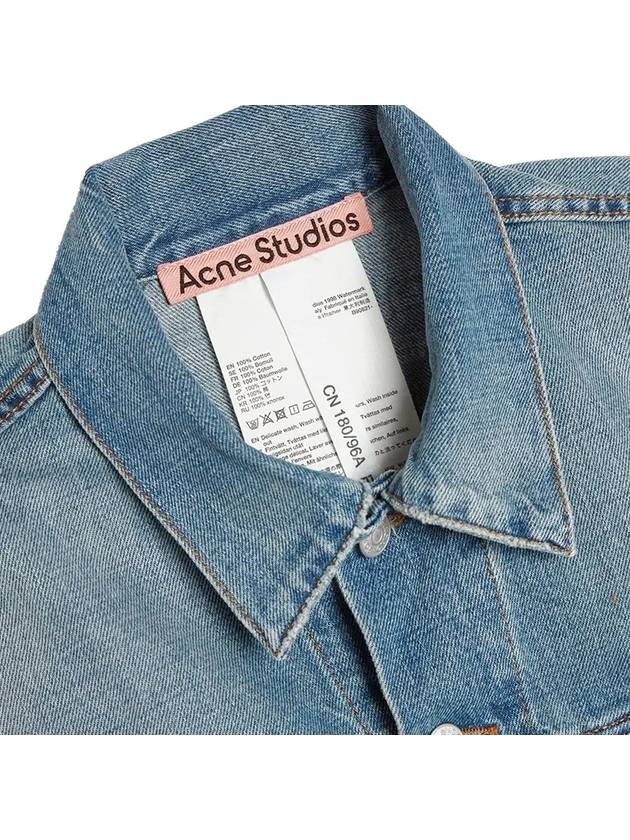 1998 Watermark Classic Denim Jacket Mid Blue - ACNE STUDIOS - BALAAN 5